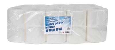 Toiletpapier cleaninq 2laags 40x400vel wit