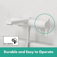 Hansgrohe Tecturis E ééngreeps badmengkraan opbouw, mat wit - thumbnail