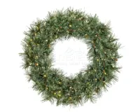 Cashmere krans BO prel dia. 63 cm groen kerst Everlands - Everlands - thumbnail