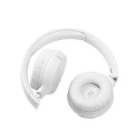 JBL Tune 510BT On Ear koptelefoon Bluetooth Wit Headset, Vouwbaar, Indicator voor batterijstatus, Microfoon uitschakelbaar (mute) - thumbnail