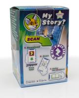 Lumo Stars speelfiguur Pupu konijn junior 10 cm ABS grijs/wit - thumbnail