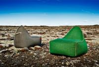 SACKit Cobana zitzak Petrol Melange - thumbnail