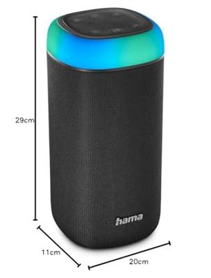 Hama 00188228 Zwart 30 W Bluetooth luidspreker