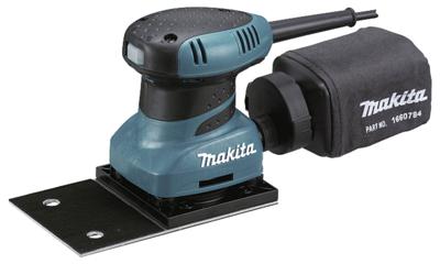 Makita BO4566J Vlakschuurmachine Incl. koffer 200 W 100 x 164 mm