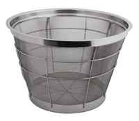 Roestvrij Stalen Zeefmand - Keukenbenodigheid - 37.5 cm - thumbnail