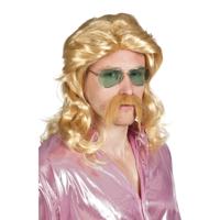 Boland Pruik barry met snor - thumbnail