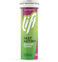 Lift Fast Acting Glucose Kauwtabletten - Framboos - thumbnail