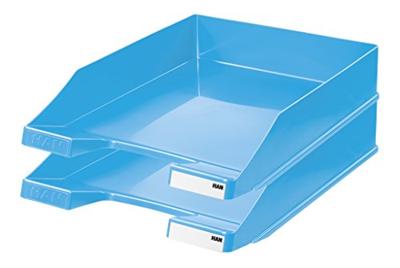 HAN HA-1027-X-54 Brievenbak A4 Standaard Plastic Trend Colour Lichtblauw