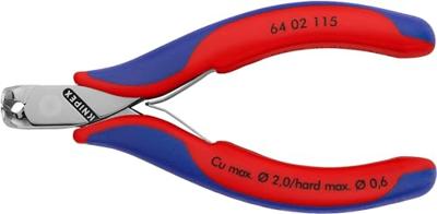 Knipex Elektronica-voorsnijtang met meer-componentengrepen 115 mm - 6402115 - thumbnail