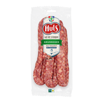 Huls Grunneger Metworst met Kruidnagel 3 x 150 g bij Jumbo