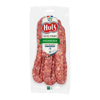 Huls Grunneger Metworst met Kruidnagel 3 x 150 g bij Jumbo - thumbnail