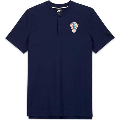 Kroatië Grand Slam Polo Senior 2020-2021 - Maat S - Kleur: Blauw | Soccerfanshop