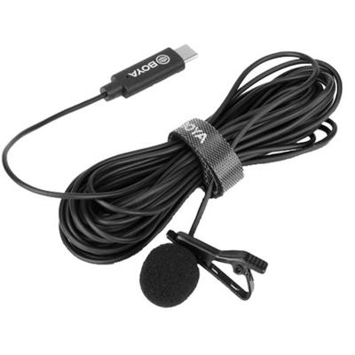 BOYA BY-M2D speldmicrofoon met Apple Lightning-aansluiting voor iPhone en iPad BOYA BY-M2D speldmicrofoon met Apple Lightning-aansluiting voor iPhone en iPad