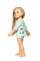 Heless Poppen zwemset pinguin, 35-45 cm - thumbnail