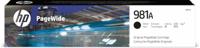 HP inktcartridge 981A , 6.000 pagina's, OEM J3M71A, PageWide, zwart - thumbnail