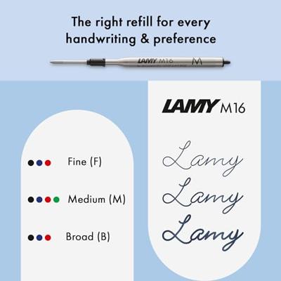 Pen Lamy Brushed Zwart Roestvrij staal