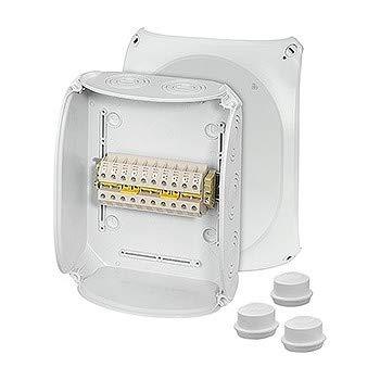 Hensel DK 2516 A Aftakkast (l x b x h) 112 x 255 x 205 mm Grijs-wit (RAL 7035) IP55, IP65 1 stuk(s) Hensel DK 2516 A Aftakkast (l x b x h) 112 x 255 x 205 mm Grijs-wit (RAL 7035) IP55, IP65 1 stuk(s)