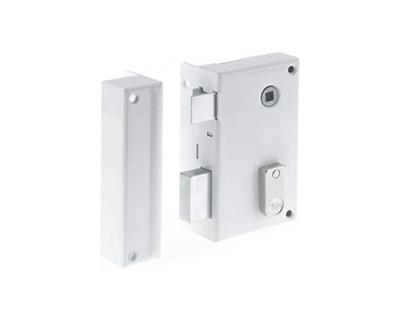 Slot Yale YAV37G 12,5 x 7 x 18 Wit Staal Deuren