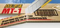 Cutter Olfa mt-1 12,5 mm Zwart Roestvrij staal - thumbnail