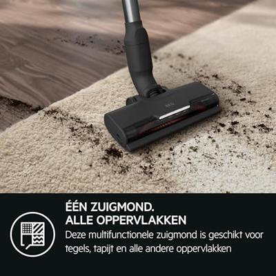 AEG AP71A142XN Steelstofzuiger zonder zak Blauw
