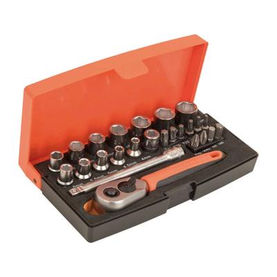 Bahco doppenset 1/4 " 25 delig | sl25 Bahco doppenset 1/4 " 25 delig | sl25