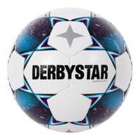 Derbystar Diamond II Voetbal Maat 5 Wit Blauw Paars - thumbnail