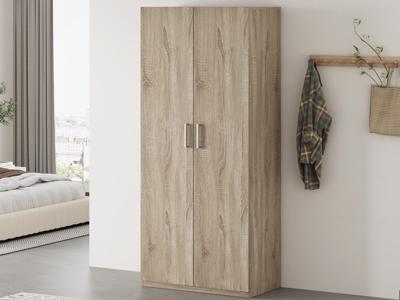 Kast MILMA 2 deuren 80 cm (linnenkast) sonoma Kast MILMA 2 deuren 80 cm (linnenkast) sonoma