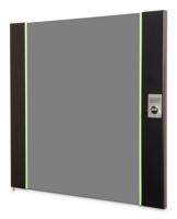 Digitus DN-19 DOOR-12-U-SW 19 inch Doorkijkdeur voor patchkast 12 HE Zwart - thumbnail
