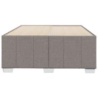 Bedframe zonder matras 120x190 cm stof taupe - thumbnail