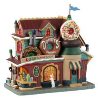 Danny'S Donuts en Coffee Kersthuisje LEMAX - Lemax - thumbnail
