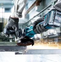 Makita haakse accu slijpmachine - GA005GZ - 40V Max - 125mm - excl. accu en lader - met vastzetschakelaar - in doos - thumbnail