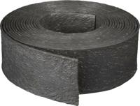 Nature borderrand rol 12 cm hoog grijs - thumbnail