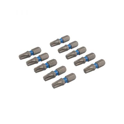 Schroefbit 25 mm TX-30 blauw 10x Schroefbit 25 mm TX-30 blauw 10x