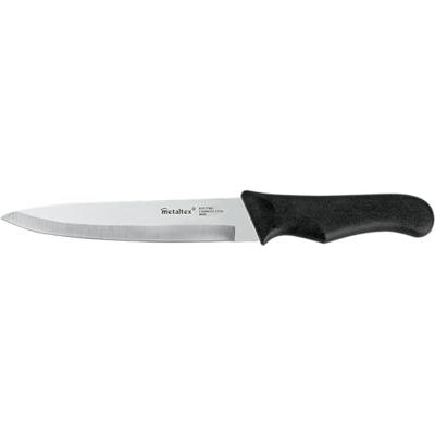 Metaltex Basic Line Kookmes 28 cm Zwart/RVS