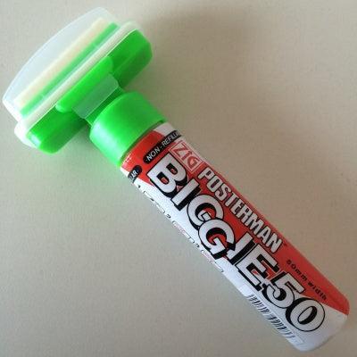 Posterman Biggie extra breed 50 fl groen