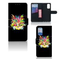 Samsung Galaxy A32 4G Leuk Hoesje Cat Color - thumbnail