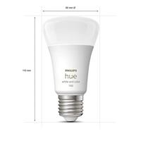 Philips Hue LED-lamp 871951429117100 Energielabel: F (A - G) Hue White & Col. Amb. Einzelpack 800lm 75W E27 11 W Warmwit tot koudwit - thumbnail