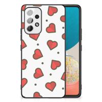 Samsung Galaxy A53 Back Case Hearts - thumbnail