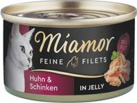 Miamor natvoer voor kat Kip met ham en rijst 100 g - thumbnail