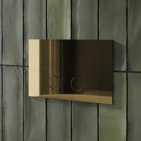 Drukplaat Inti Bath Press RVS 316 tbv UP320/UP720/TECE Polished Gold Inti Bath - thumbnail