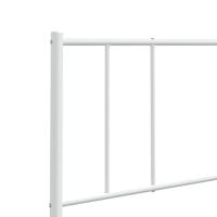 Hoofdbord metaal wit 80 cm - thumbnail