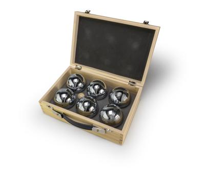 Selecta Luxe jeu de boules set in houten kist