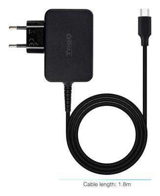 Laptop oplader TooQ TQLC-USBCGAN45PD 45 W - thumbnail