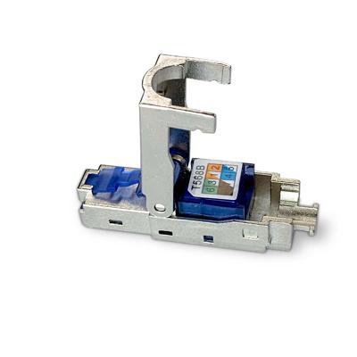 Nedis RJ45-Connector Male CAT6 / CAT6a Recht Verguld 2 Stuks