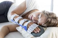 Bauerfeind ManuLoc Rhizo Polsbrace - 0 - Links - Grijs - Rhizo Long Plus - thumbnail