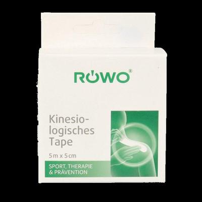 Rowo Kinesiotape blauw 5cm x 5m 1 Stuks