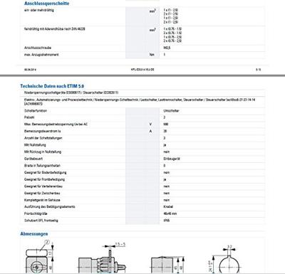 Eaton 036483 T0-2-15432/EZ Omschakelaar 1 stuk(s)