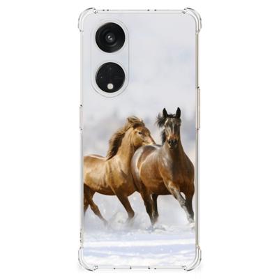 OPPO A98 Case Anti-shock Paarden OPPO A98 Case Anti-shock Paarden