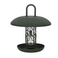 Esschert Design zaadsilo met schotel - thumbnail