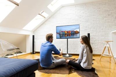 Techly ICA-TR10 27 Portable flat panel floor stand Zilver flat panel vloer standaard Techly ICA-TR10 27 Portable flat panel floor stand Zilver flat panel vloer standaard